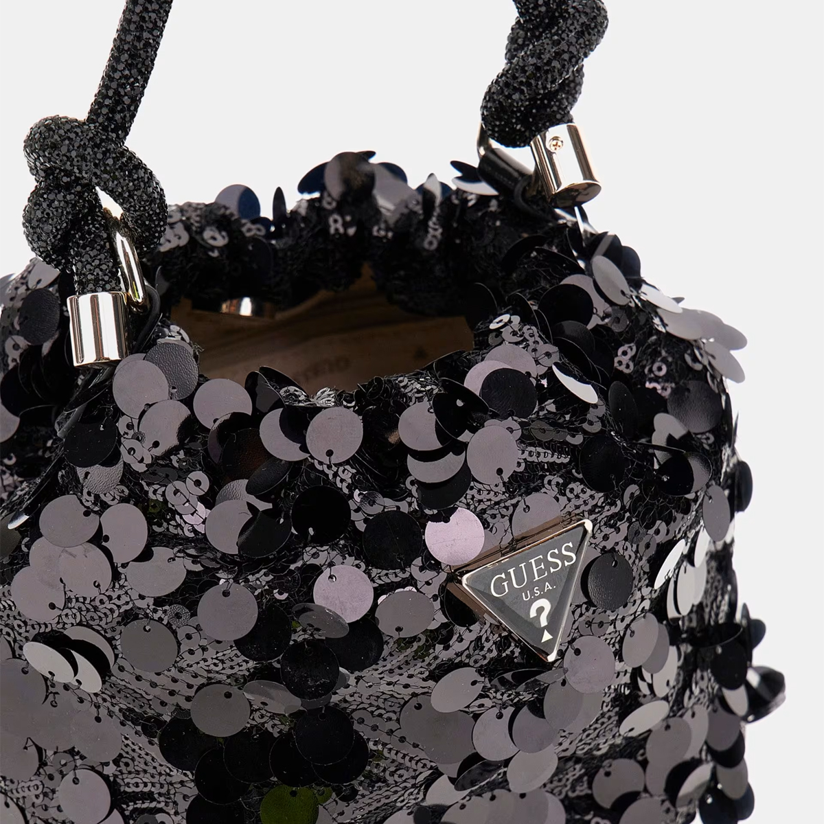 Guess Mini Bag Holiday Shine Black - 5 Guess Mini Bag Holiday Shine Black - 5