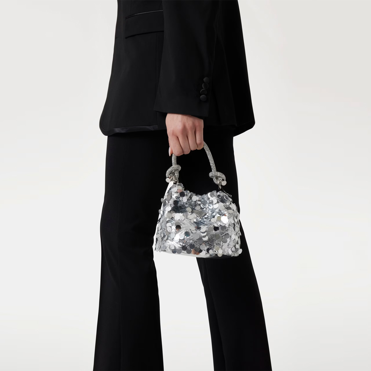 Guess Mini Bag Holiday Shine Silver - 3 Guess Mini Bag Holiday Shine Silver - 3