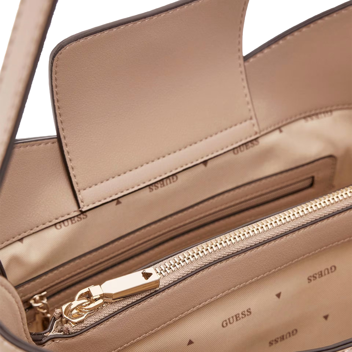 Guess Borsa a spalla Lefia Large Simply Taupe - 3 Guess Borsa a spalla Lefia Large Simply Taupe - 3