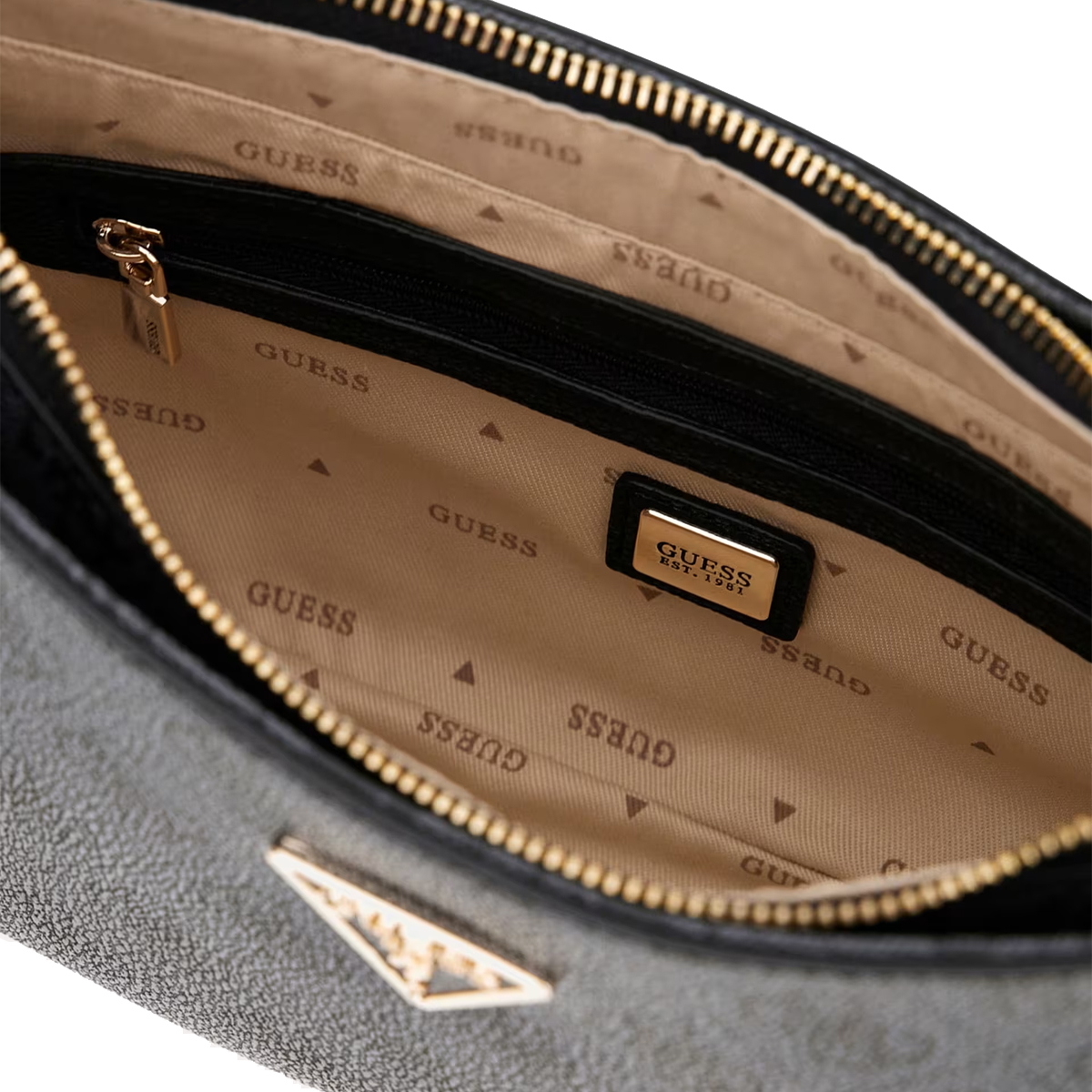 Guess Sottospalla Noelle II Coal Logo - 3 Guess Sottospalla Noelle II Coal Logo - 3