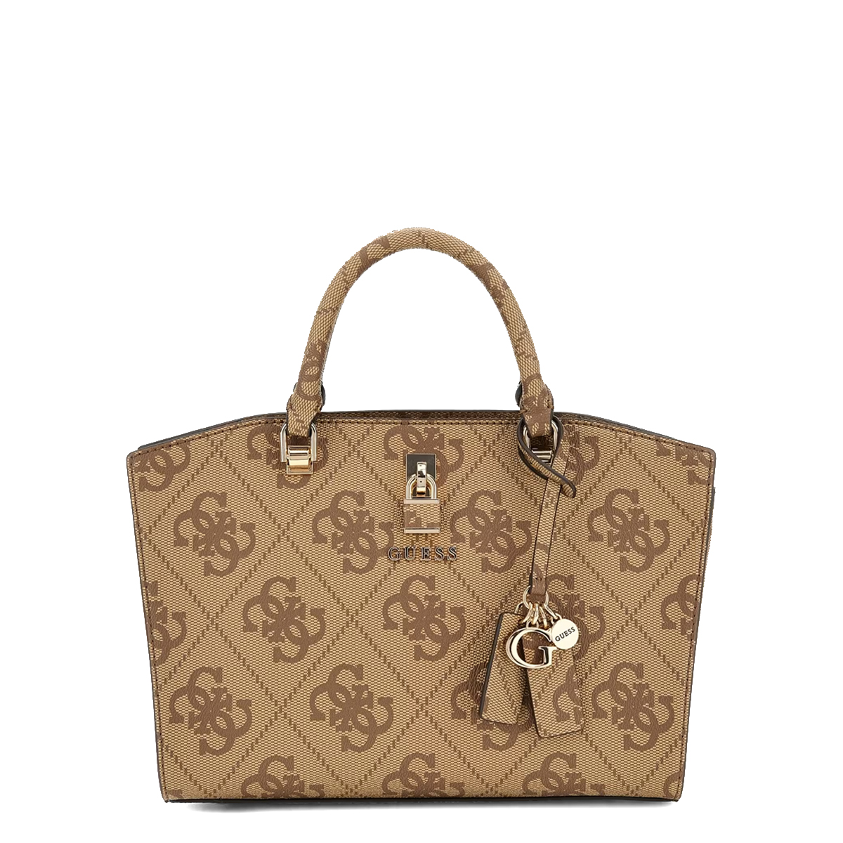 Guess Borsa a mano Queensland Latte Logo - 1 Guess Borsa a mano Queensland Latte Logo - 1