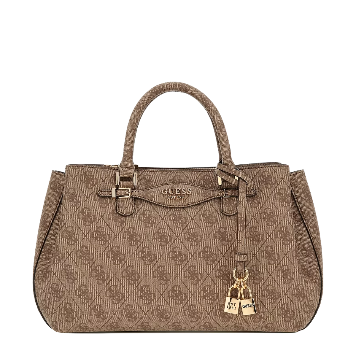 Guess Borsa a mano Katya Latte Logo - 1 Guess Borsa a mano Katya Latte Logo - 1