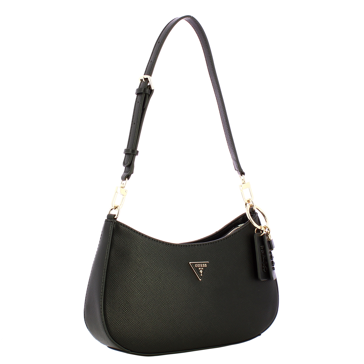 Guess Sottospalla Noelle II in saffiano Black - 2 Guess Sottospalla Noelle II in saffiano Black - 2