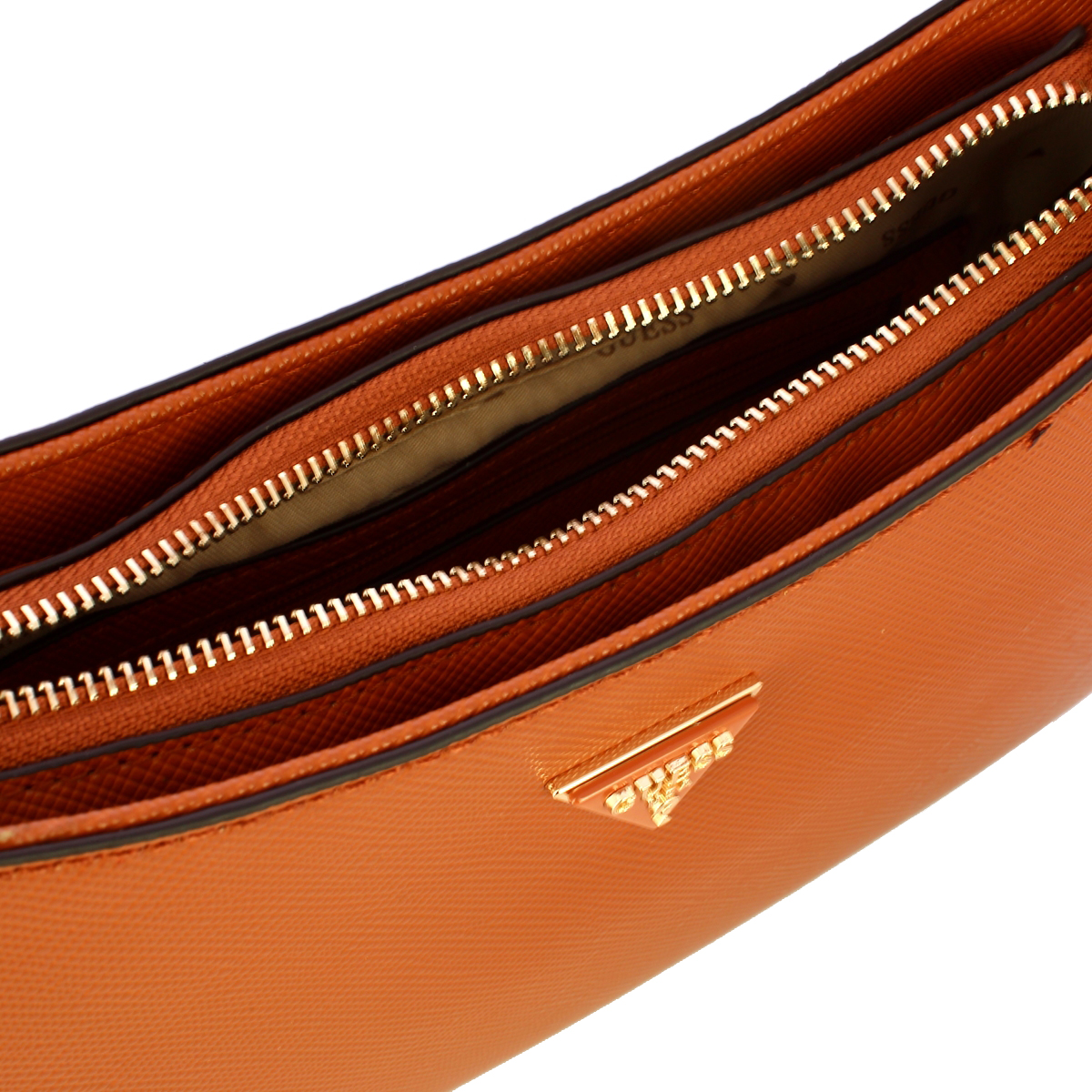 Guess Sottospalla Noelle II in saffiano Light Cognac - 4 Guess Sottospalla Noelle II in saffiano Light Cognac - 4