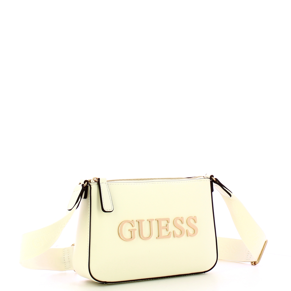 Guess Tracolla Mini Top Zip Beacon Falls Cream - 2 Guess Tracolla Mini Top Zip Beacon Falls Cream - 2