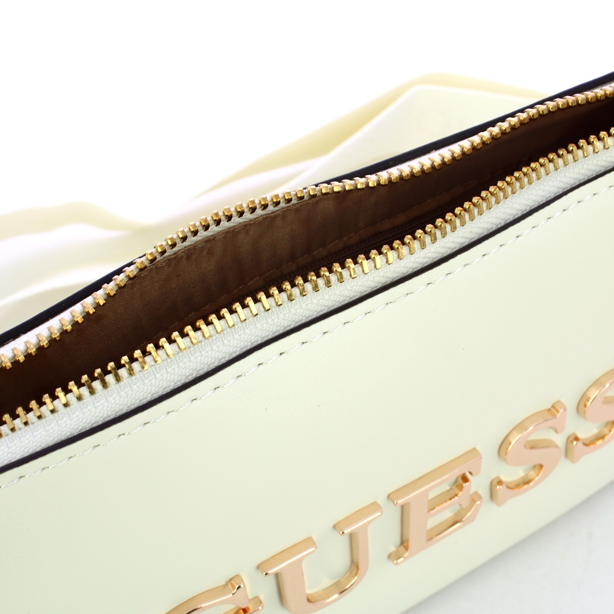 Guess Tracolla Mini Top Zip Beacon Falls Cream - 4 Guess Tracolla Mini Top Zip Beacon Falls Cream - 4