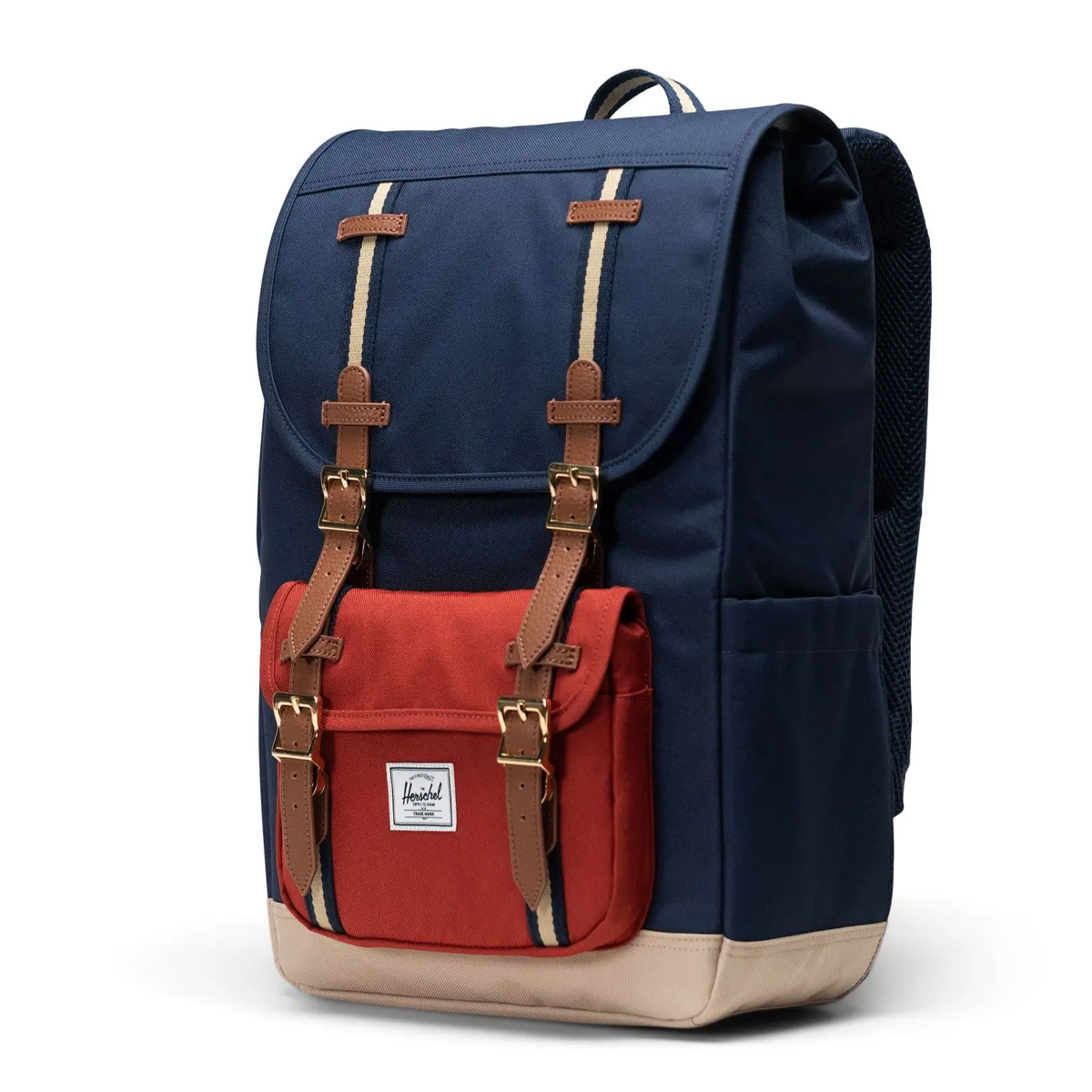 Herschel Supply Zaino Little America 16.0 Black Iris Red Ochre Twill - 3 Herschel Supply Zaino Little America 16.0 Black Iris Red Ochre Twill - 3