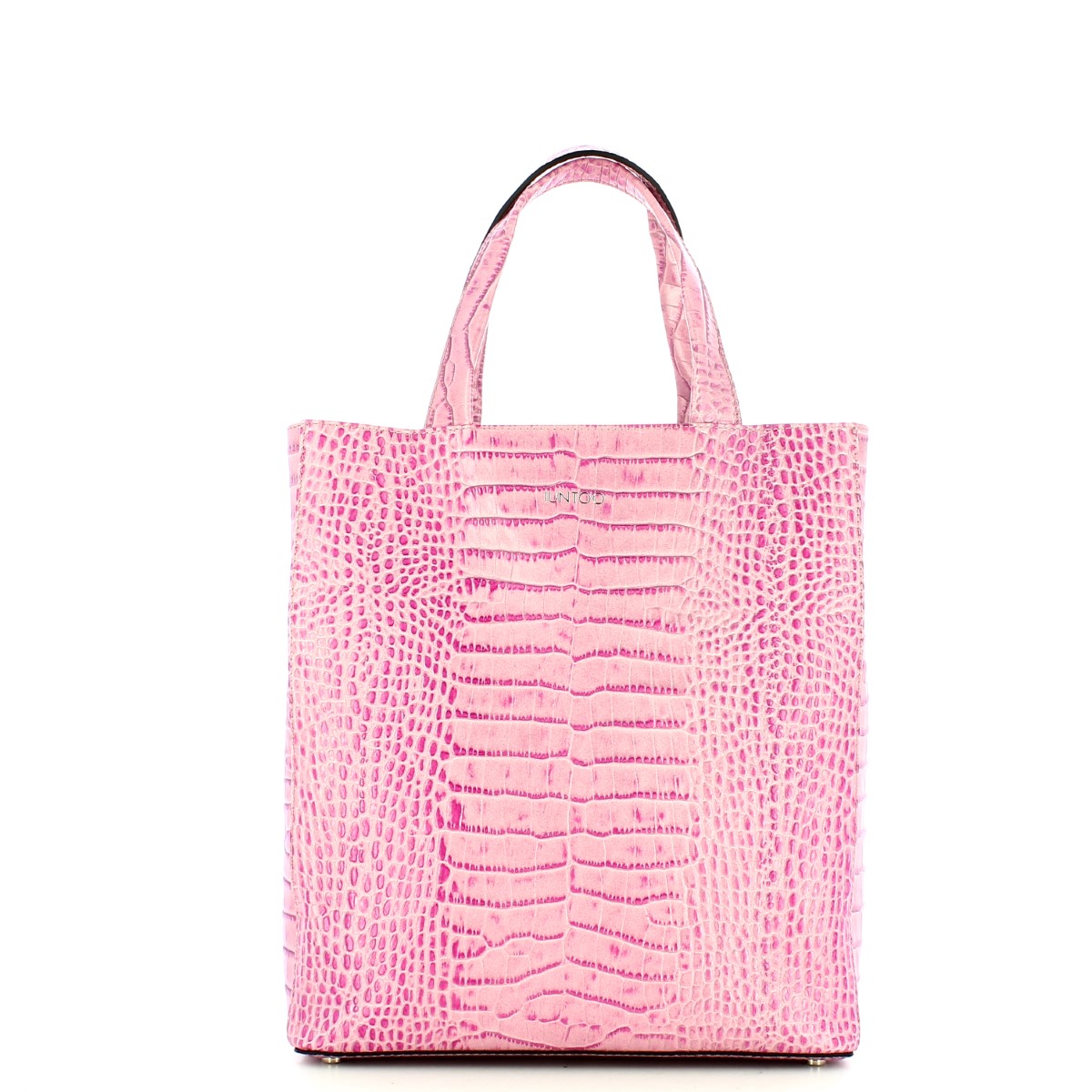 Iuntoo Shopper Grande Verticale Gioia in pelle Cocco - 1