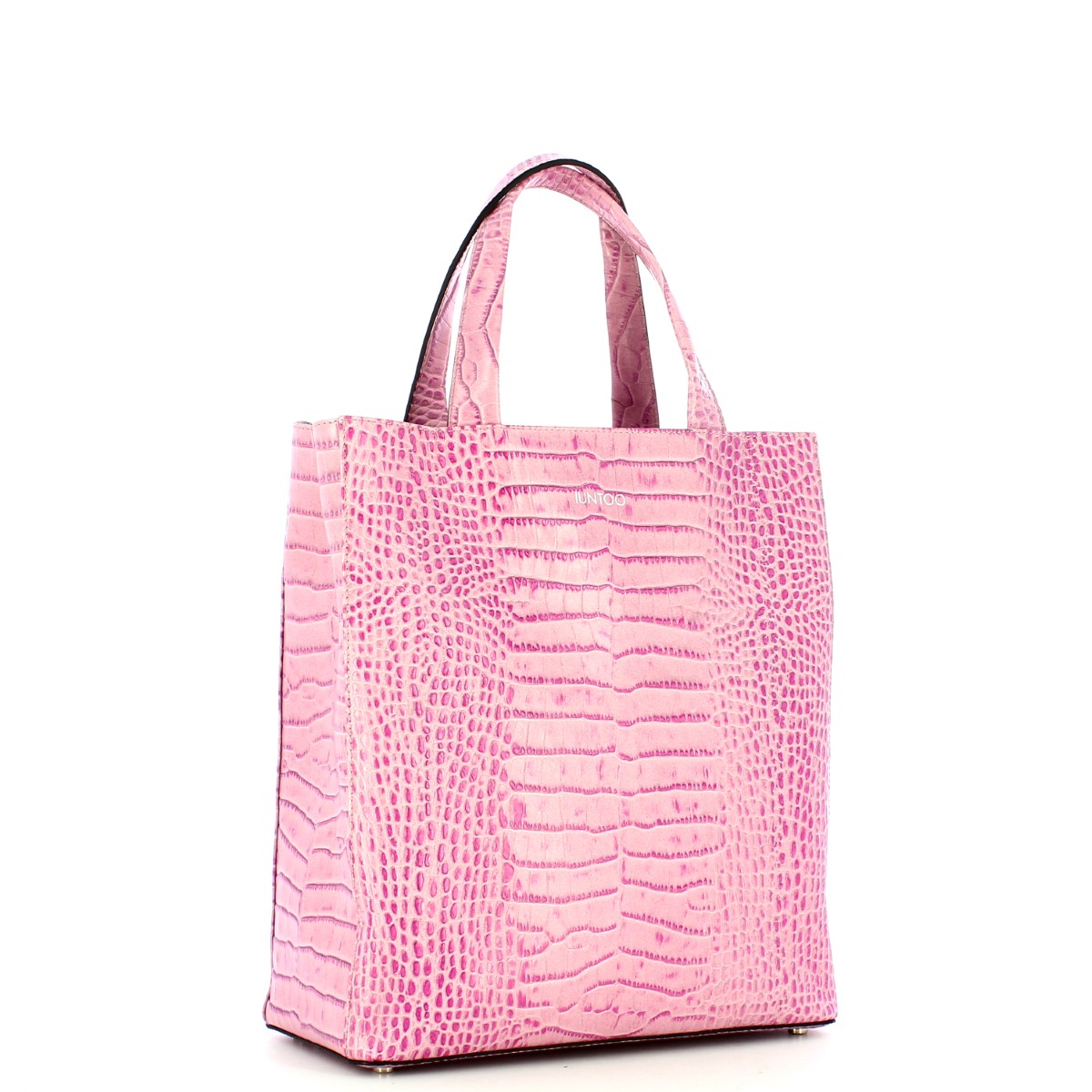 Iuntoo Shopper Grande Verticale Gioia in pelle Cocco - 2