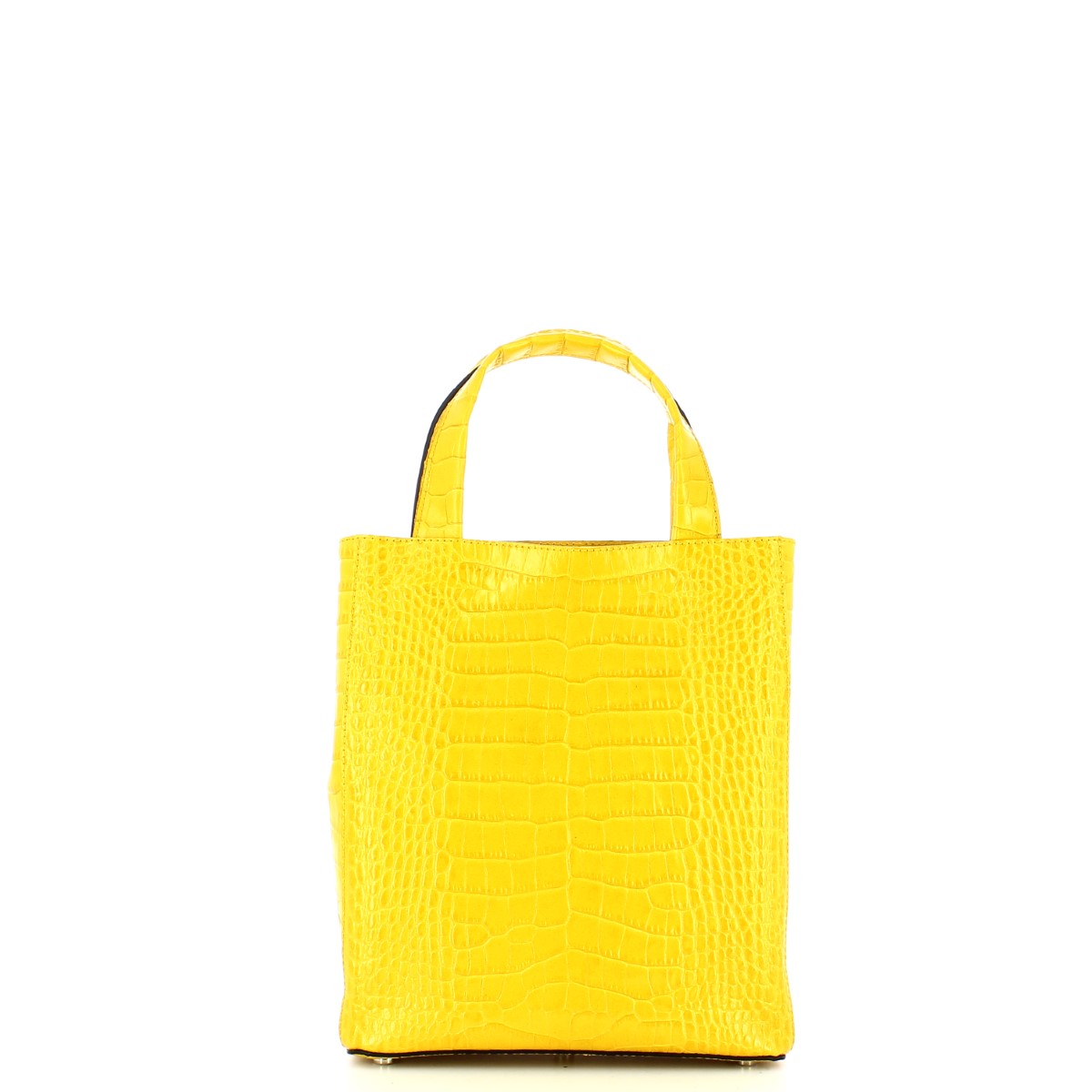 Iuntoo Shopper Verticale Medium Gioia  in pelle Cocco - 3