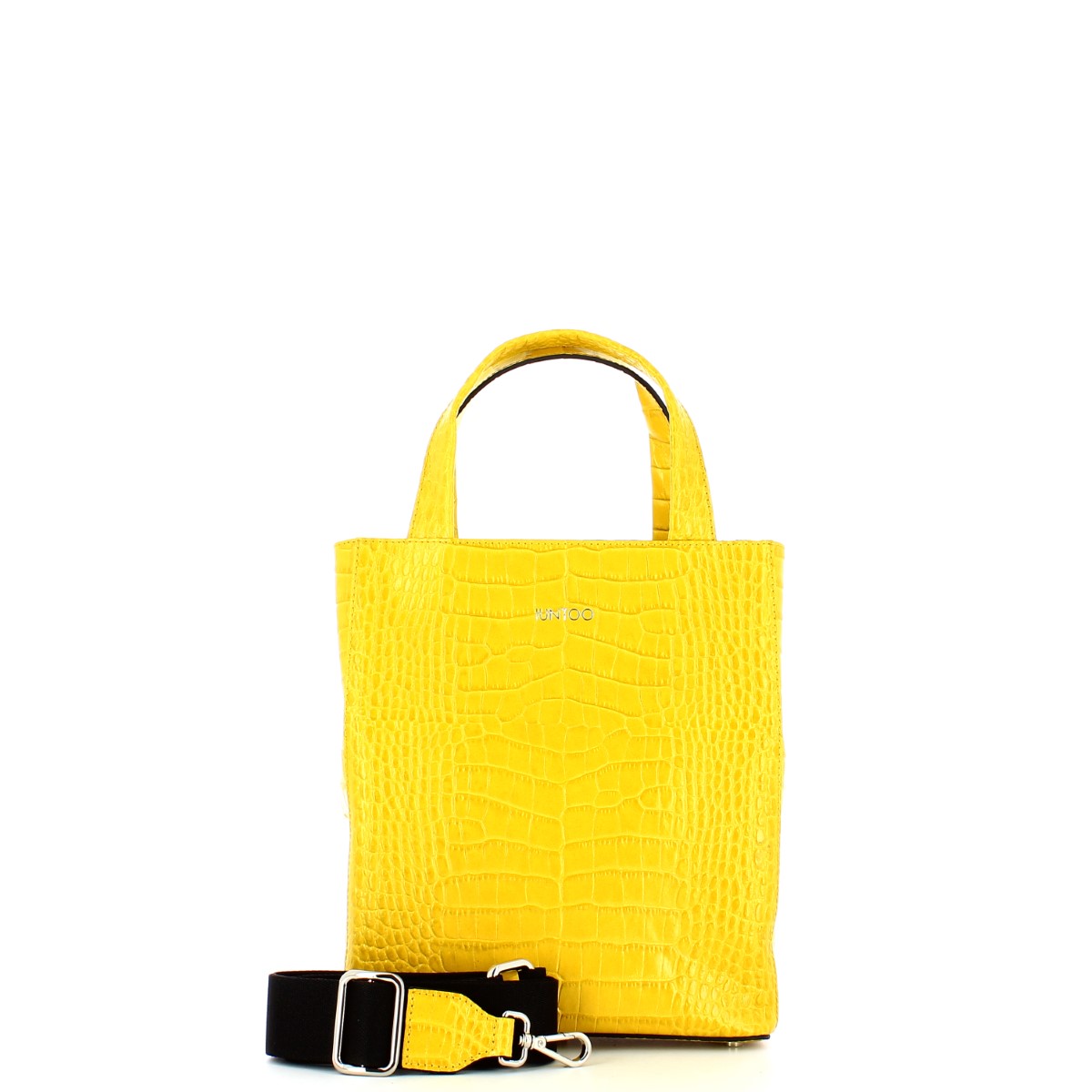 Iuntoo Shopper Verticale Medium Gioia  in pelle Cocco - 4