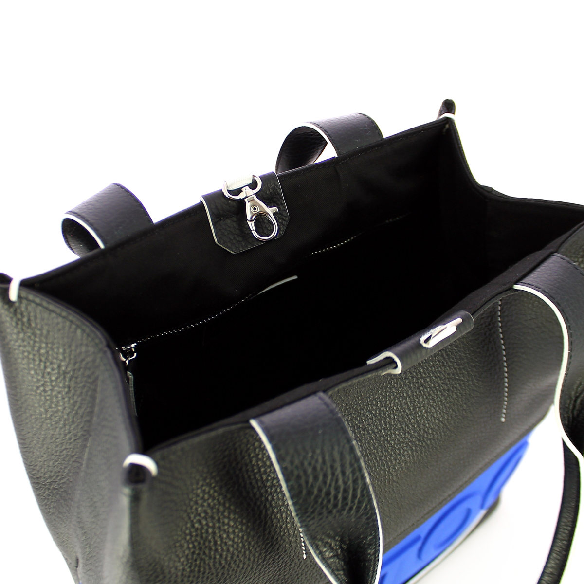 Iuntoo Shopper Media con logo in rilievo Pratica - 4