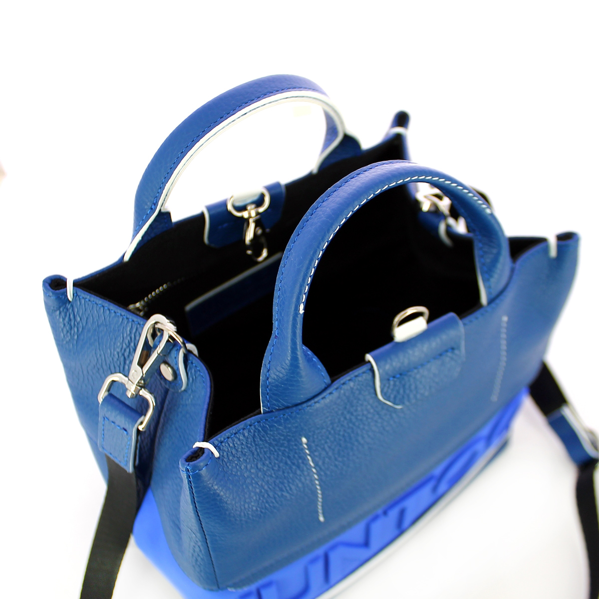 Iuntoo Shopper Piccola con logo in rilievo Pratica - 5
