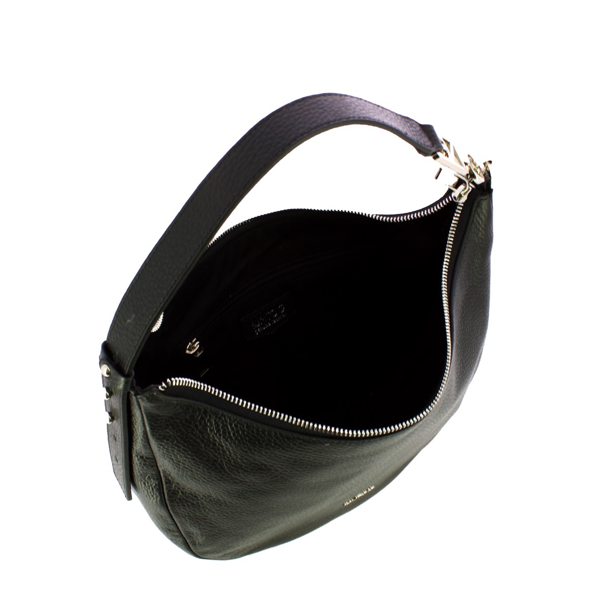 Iuntoo New Hobo Bag Piccola in pelle Armonia Nero - 5 Iuntoo New Hobo Bag Piccola in pelle Armonia Nero - 5