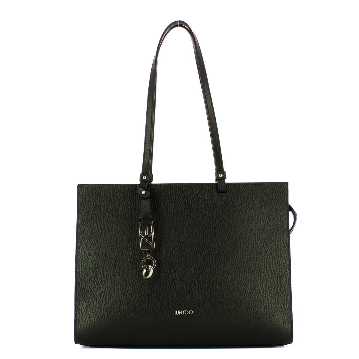 Iuntoo Shopper Orizzontale Armonia Nero - 1 Iuntoo Shopper Orizzontale Armonia Nero - 1