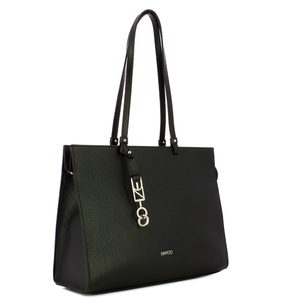 Iuntoo Shopper Orizzontale Armonia Nero - 2 Iuntoo Shopper Orizzontale Armonia Nero - 2