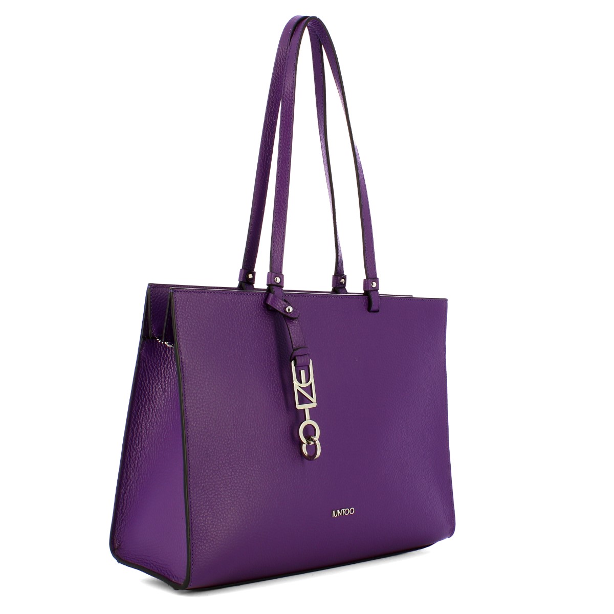 Iuntoo Shopper Orizzontale Armonia Viola - 2 Iuntoo Shopper Orizzontale Armonia Viola - 2