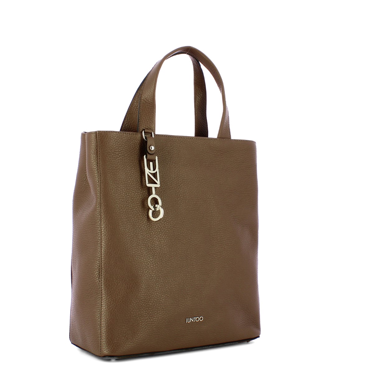 Iuntoo Shopper Verticale Grande Armonia Fango - 2 Iuntoo Shopper Verticale Grande Armonia Fango - 2