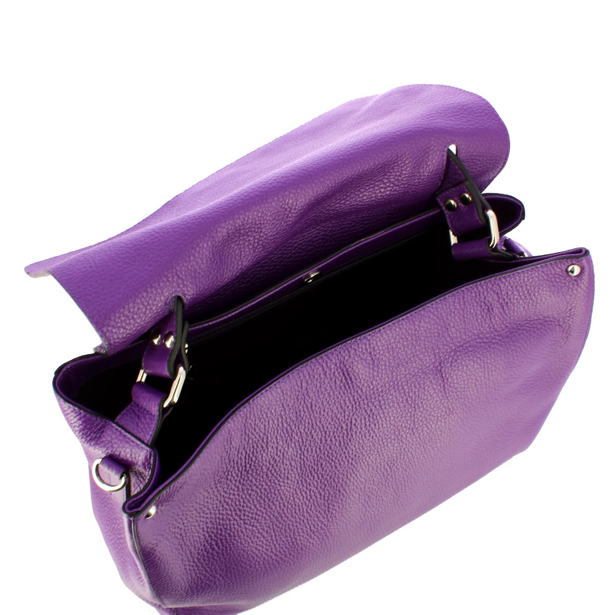 Iuntoo Borsa a mano in pelle Armonia Viola - 6 Iuntoo Borsa a mano in pelle Armonia Viola - 6