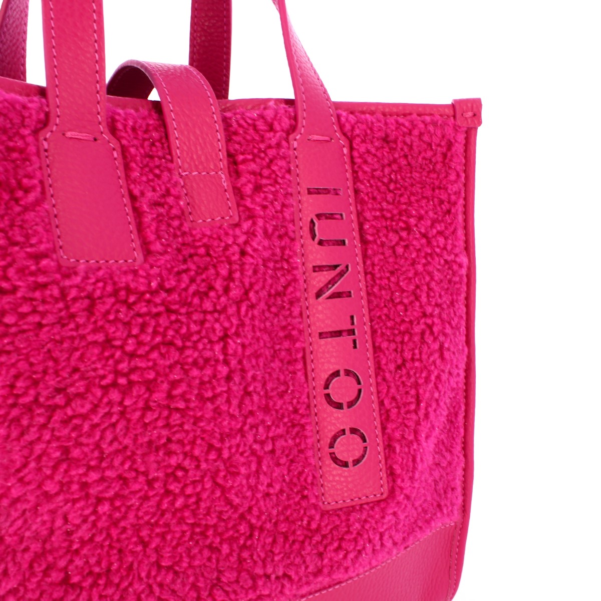 Iuntoo Shopper Piccola Orsetto Essenziale Fuxia Teddy Fuxia - 5 Iuntoo Shopper Piccola Orsetto Essenziale Fuxia Teddy Fuxia - 5