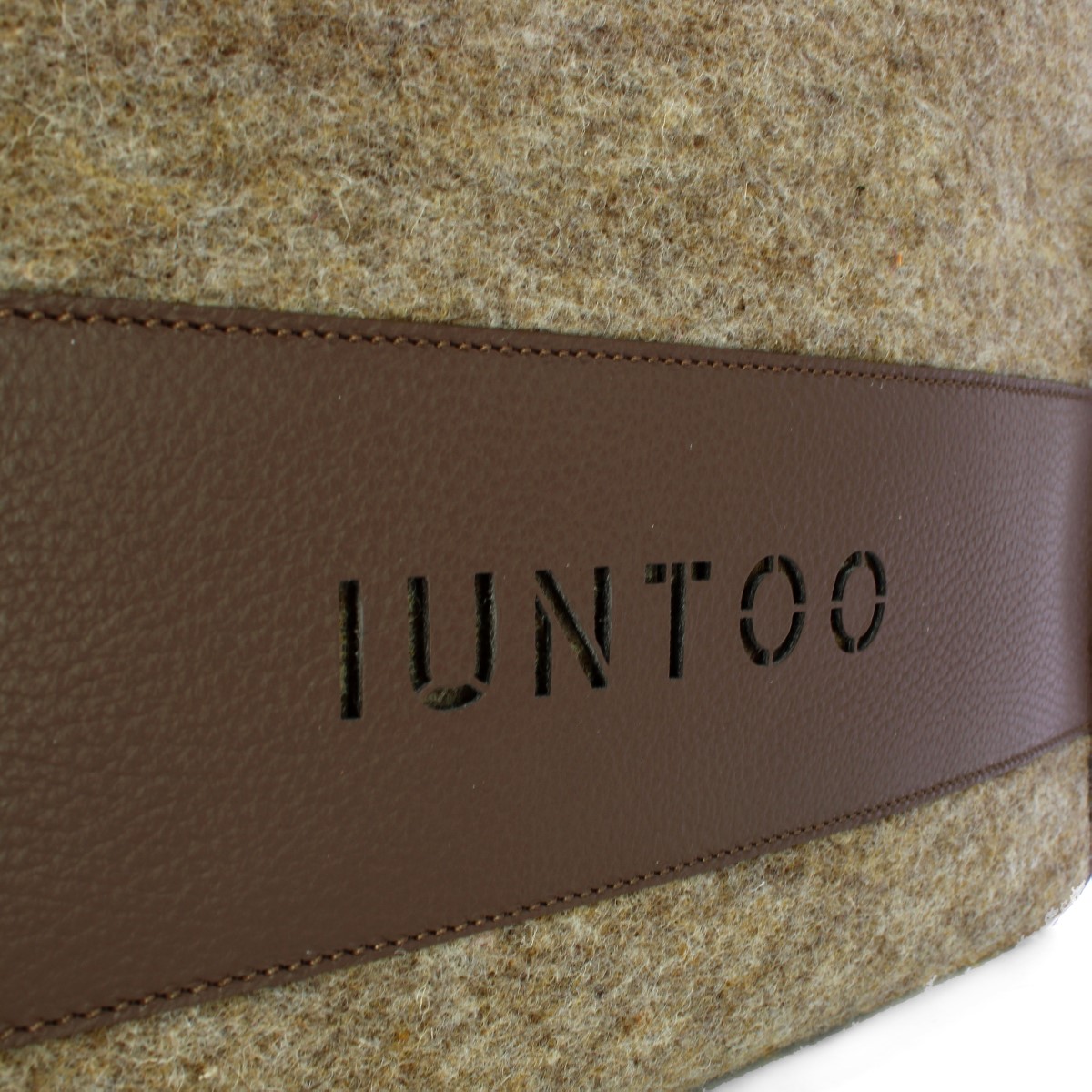 Iuntoo Shopper Grande Caldo Essenziale Fango Lana Cotta Fango - 5 Iuntoo Shopper Grande Caldo Essenziale Fango Lana Cotta Fango - 5