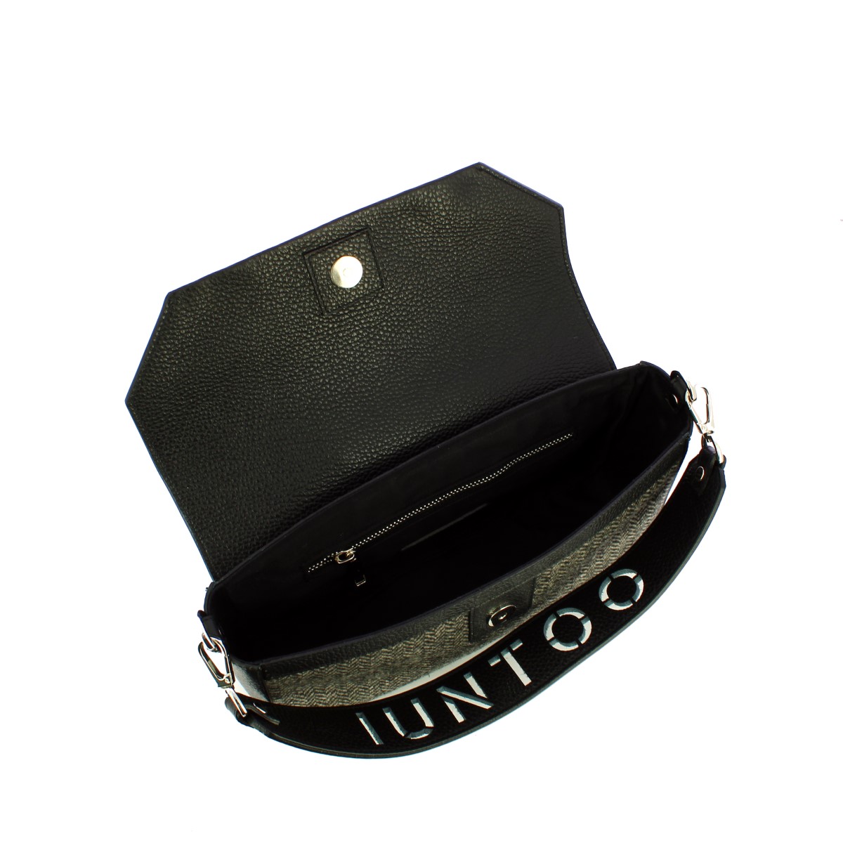 Iuntoo Sottospalla Grande Spiga Essenziale Nero Spigato Grigio Nero - 5 Iuntoo Sottospalla Grande Spiga Essenziale Nero Spigato Grigio Nero - 5