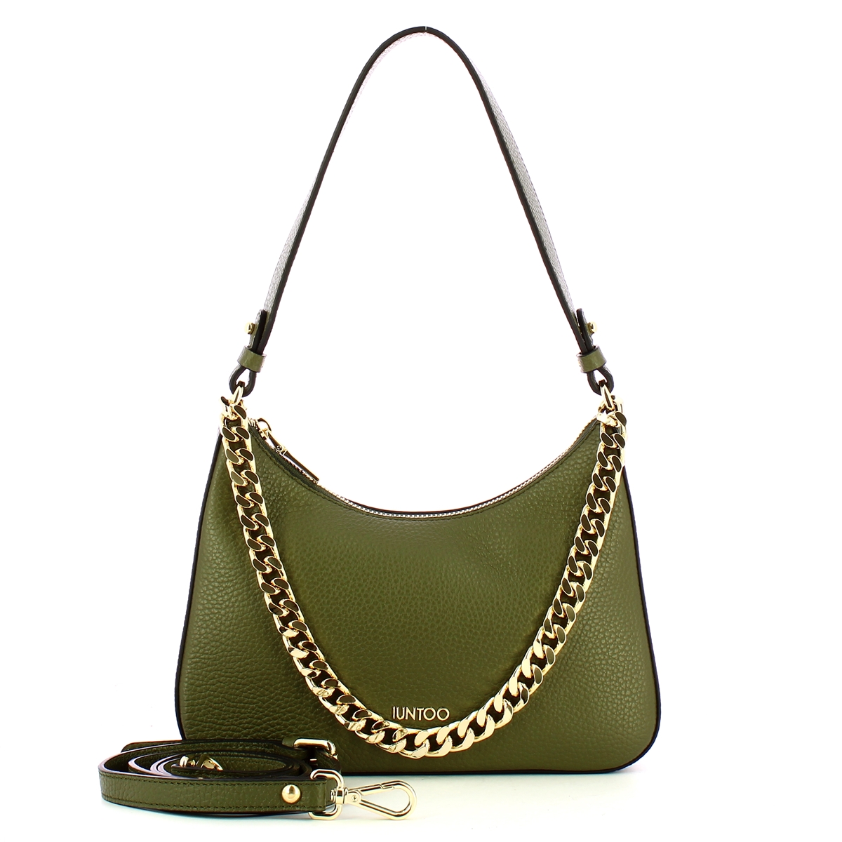 Iuntoo Saddle Bag Medium Eleganza Verde - 4