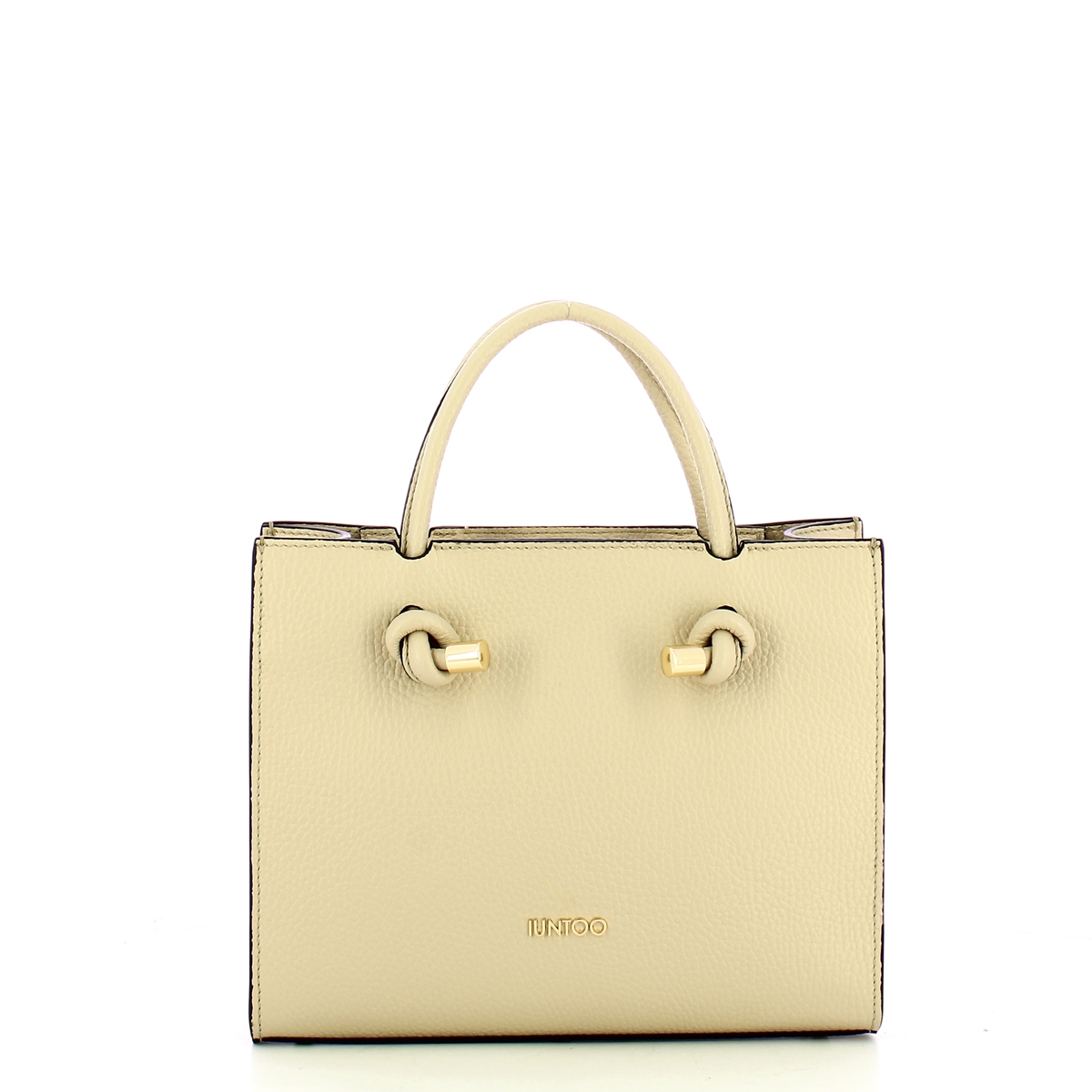 Iuntoo Borsa a mano Piccola Nodo Armonia Sabbia - 1 Iuntoo Borsa a mano Piccola Nodo Armonia Sabbia - 1