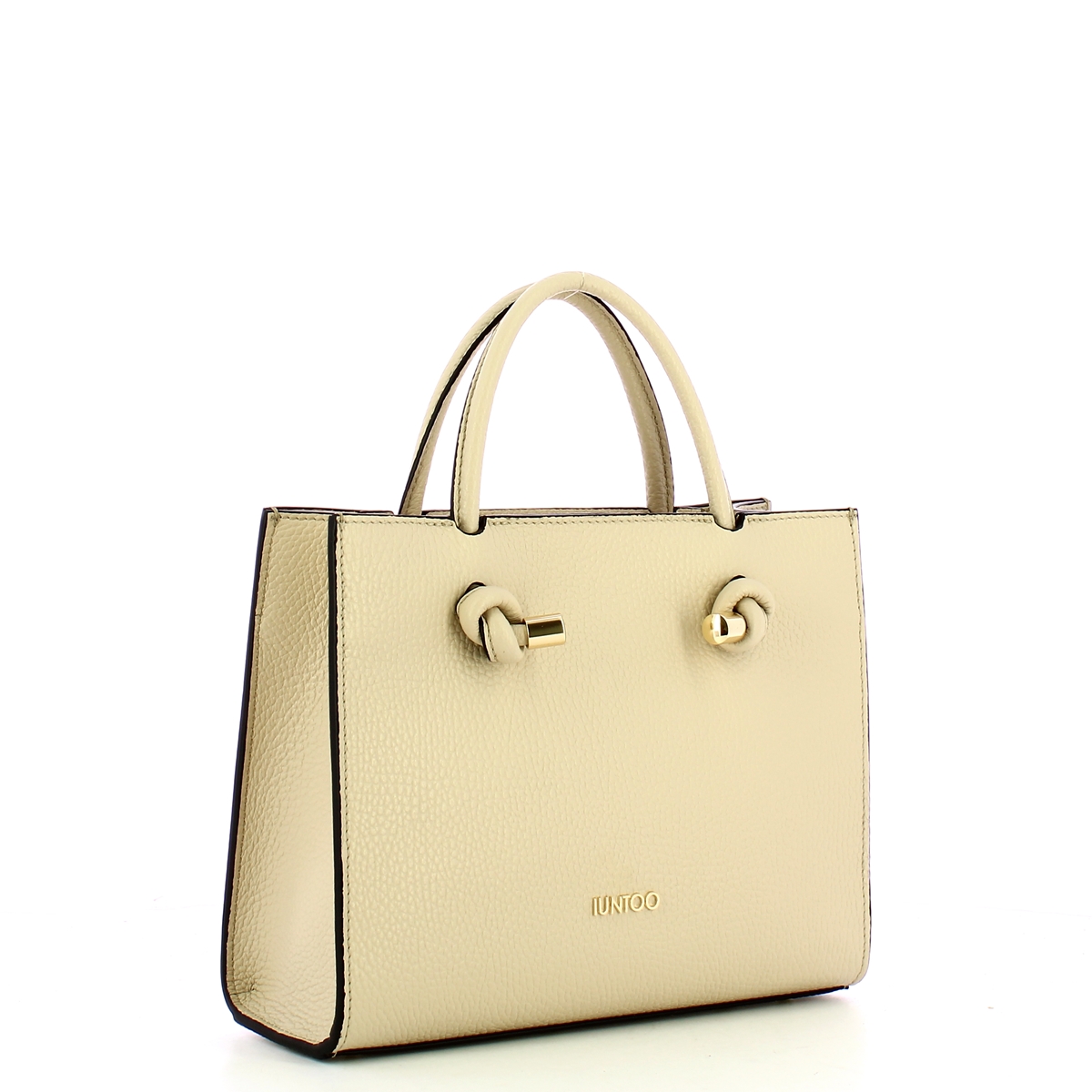 Iuntoo Borsa a mano Piccola Nodo Armonia Sabbia - 2 Iuntoo Borsa a mano Piccola Nodo Armonia Sabbia - 2