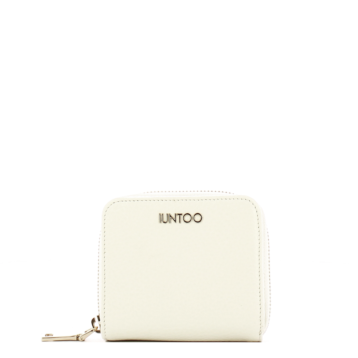 Iuntoo Portafoglio con zip Piccolo Armonia Bianco - 1 Iuntoo Portafoglio con zip Piccolo Armonia Bianco - 1
