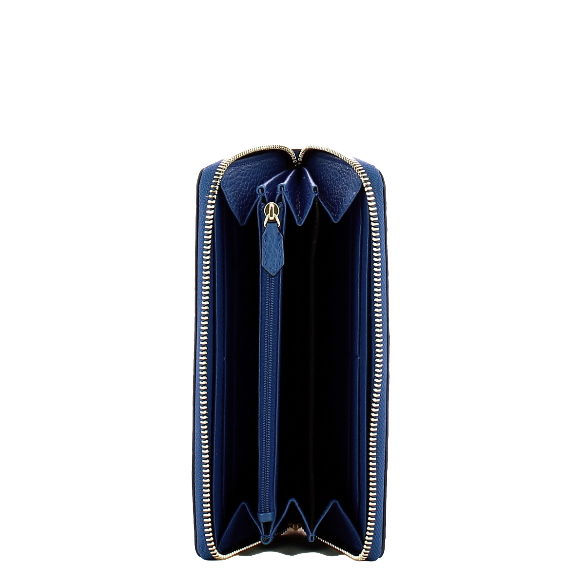 Iuntoo Portafoglio con zip Grande Armonia Bluette - 3 Iuntoo Portafoglio con zip Grande Armonia Bluette - 3
