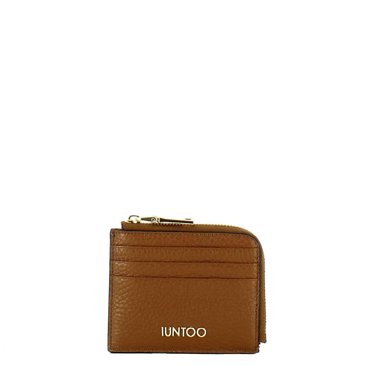 Iuntoo Portafoglio Zip Credit Card Armonia Cuoio - 1 Iuntoo Portafoglio Zip Credit Card Armonia Cuoio - 1