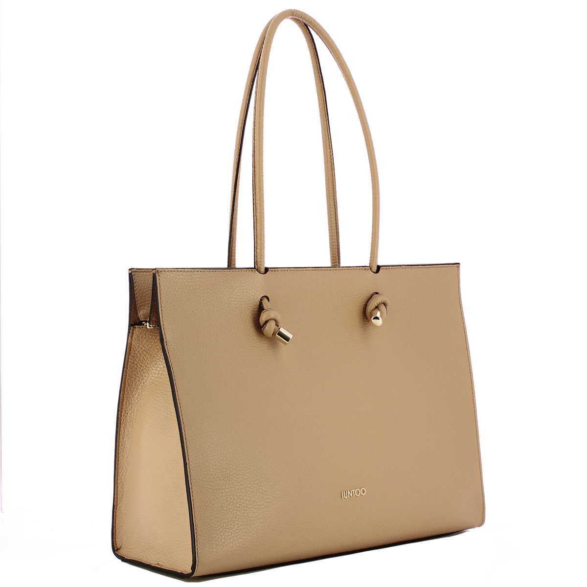 Iuntoo Horizontal Shopper Armonia Cammello - 2