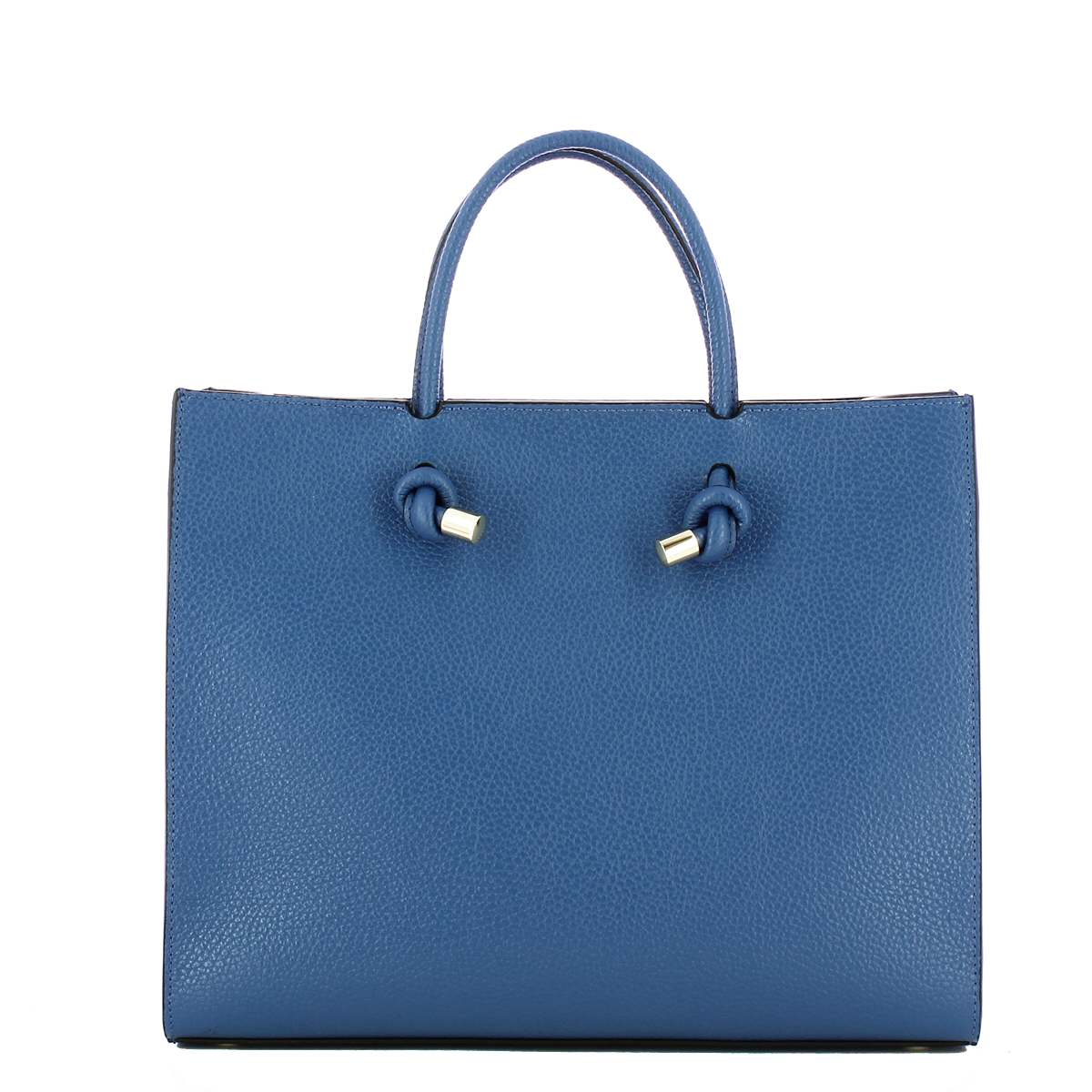 Iuntoo Borsa a mano Grande Nodo Armonia Bluette - 3