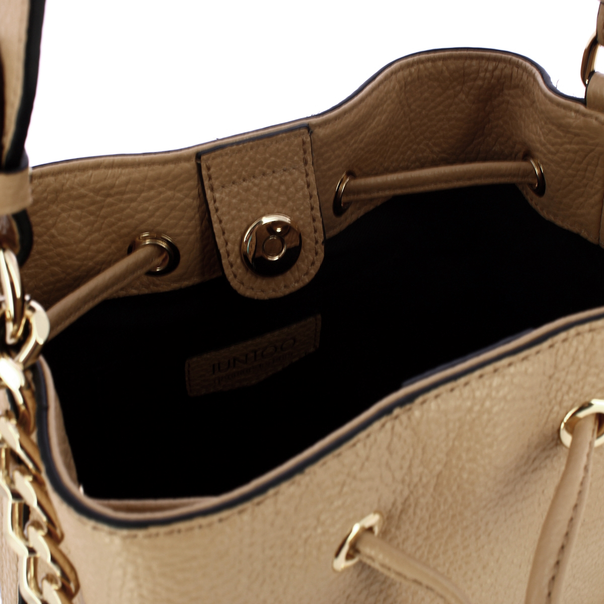 Iuntoo Bucket Bag Eleganza Cammello - 4 Iuntoo Bucket Bag Eleganza Cammello - 4