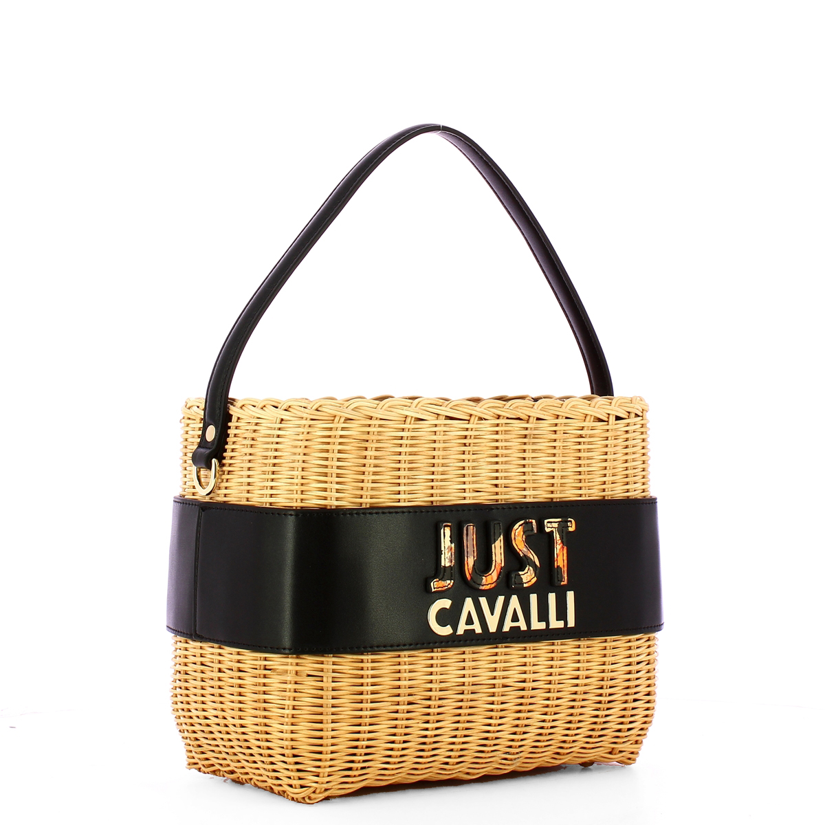 Just Cavalli Borsa a mano Cut Out in paglia Natural - 2 Just Cavalli Borsa a mano Cut Out in paglia Natural - 2