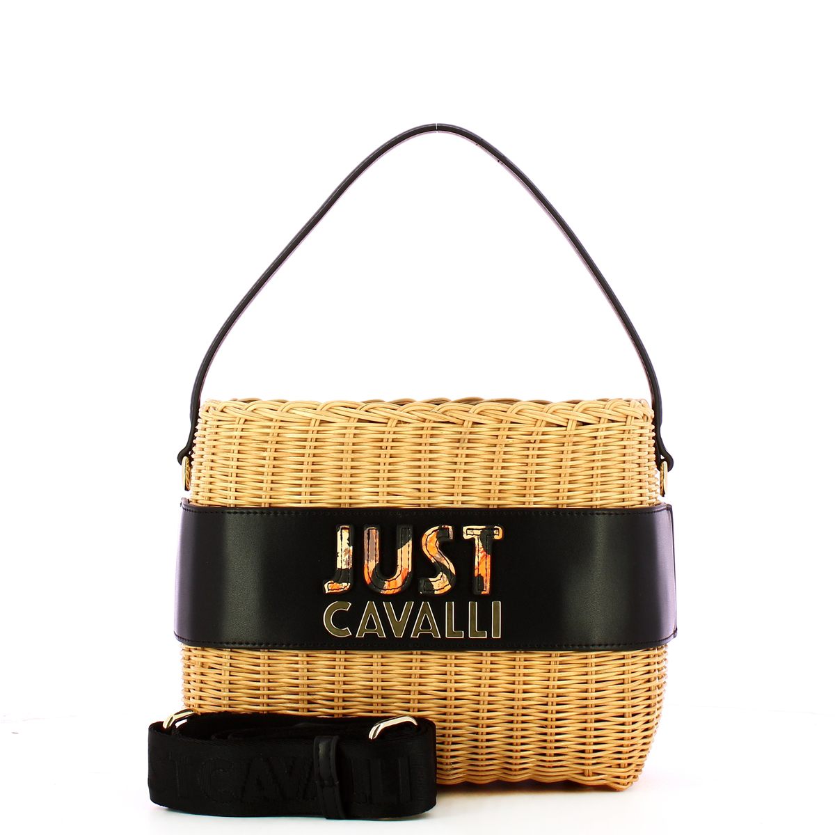 Just Cavalli Borsa a mano Cut Out in paglia Natural - 4 Just Cavalli Borsa a mano Cut Out in paglia Natural - 4