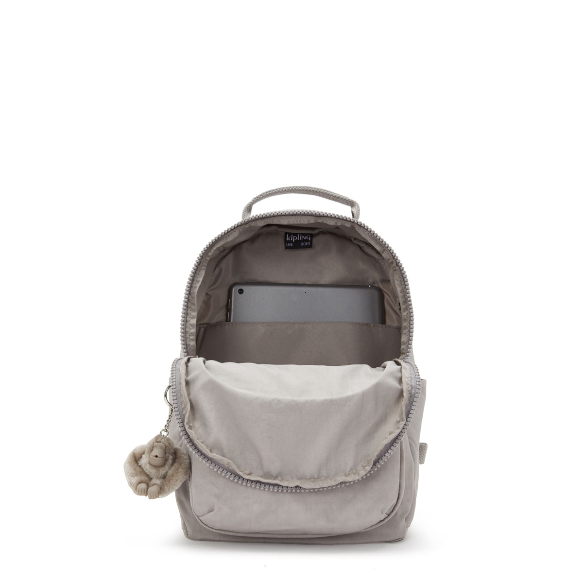 Kipling Zainetto Seoul S Grey Gris - 4 Kipling Zainetto Seoul S Grey Gris - 4