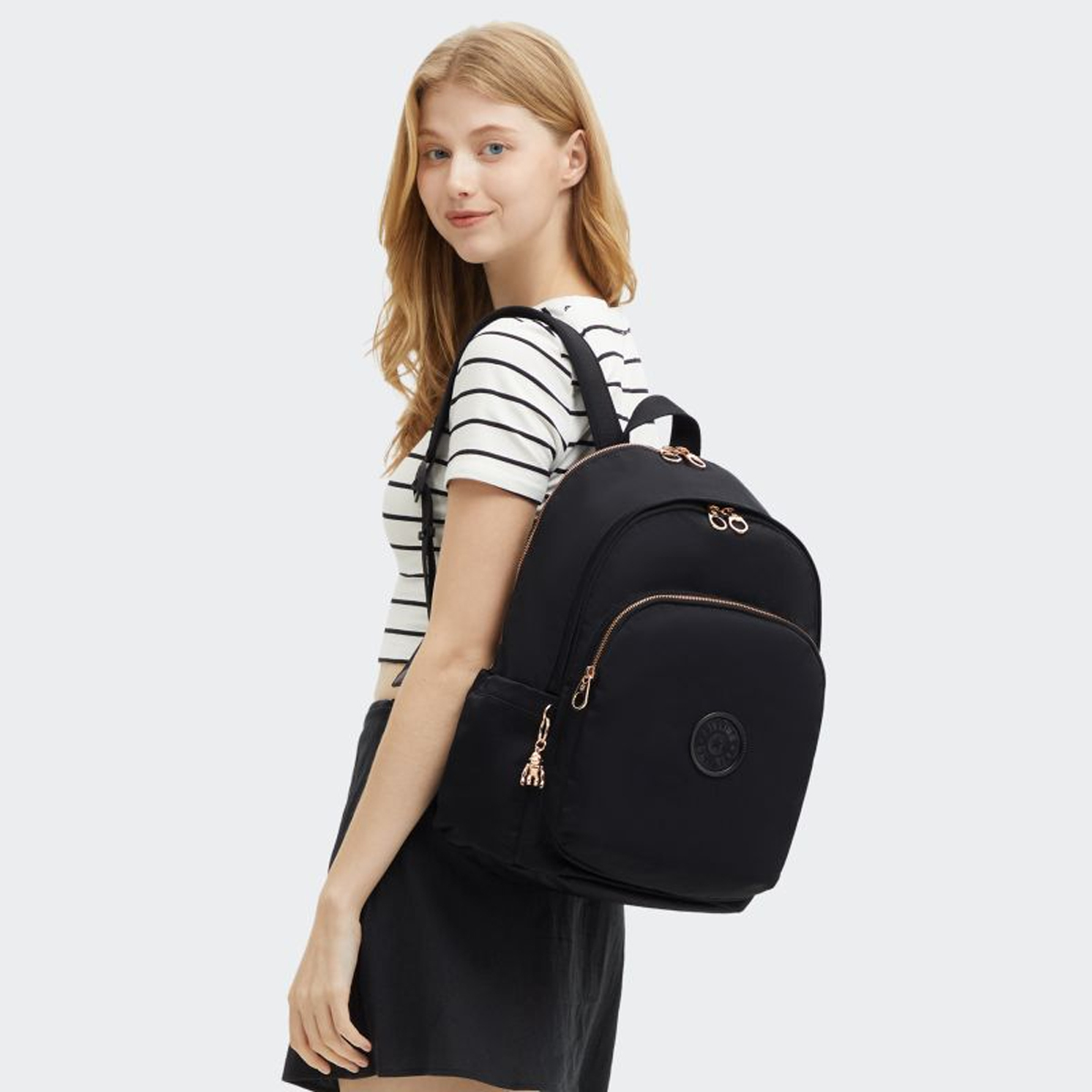 Kipling Zaino Delia M Black Rose Spice - 2