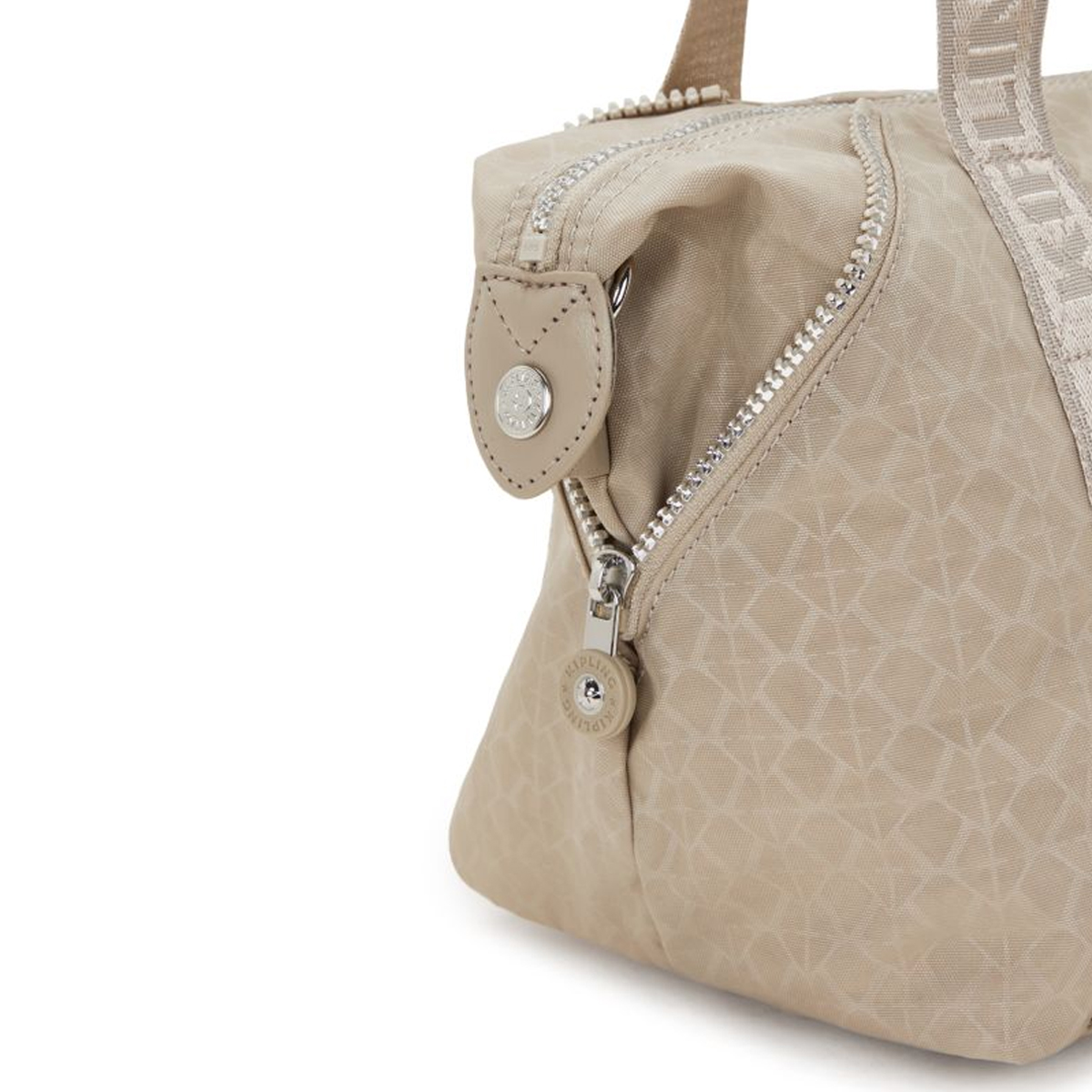 Kipling Borsa a mano Art Mini Glorious Beige Silver - 7