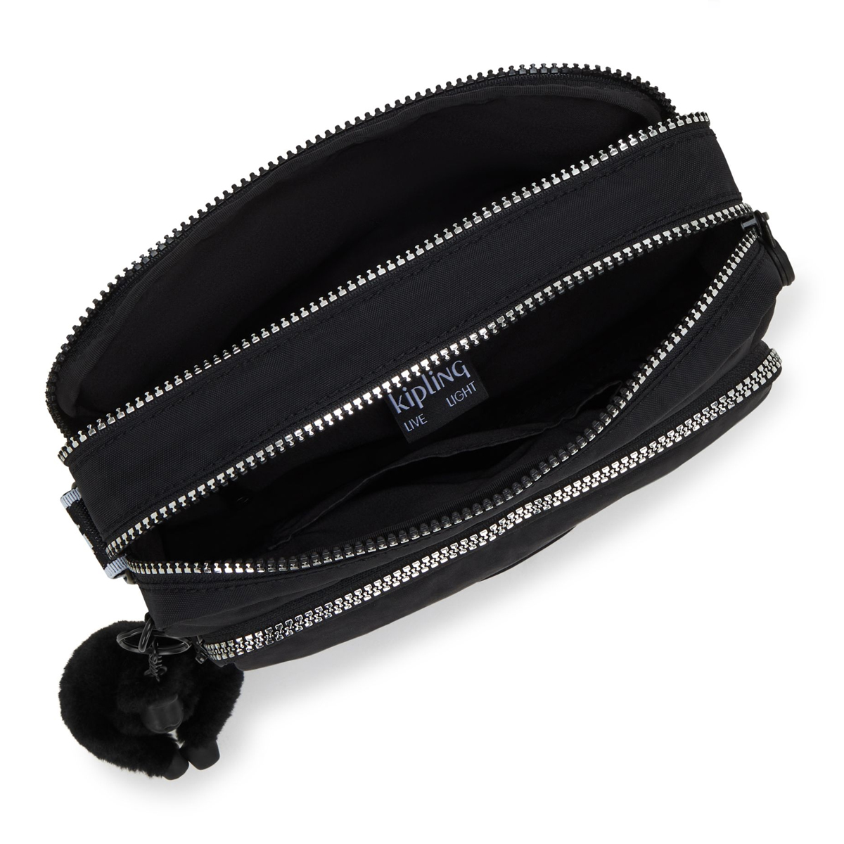 Kipling Tracollina Abanu M Zip Glorious Silver - 4 Kipling Tracollina Abanu M Zip Glorious Silver - 4