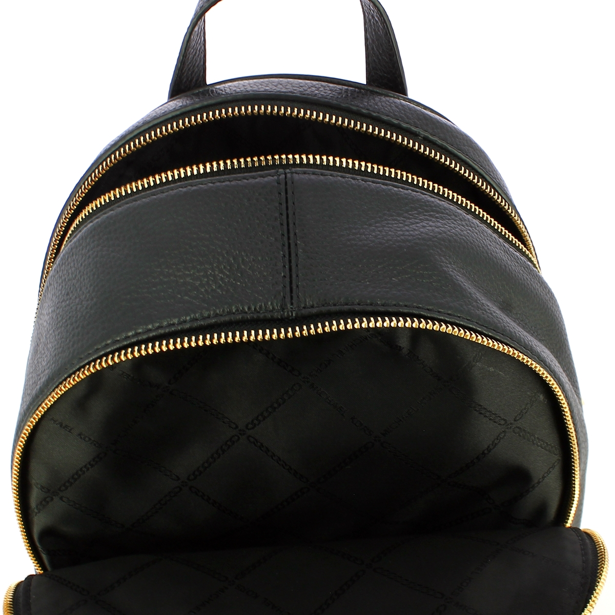 Michael Kors Zaino Rhea Medium Gold Black - 4 Michael Kors Zaino Rhea Medium Gold Black - 4