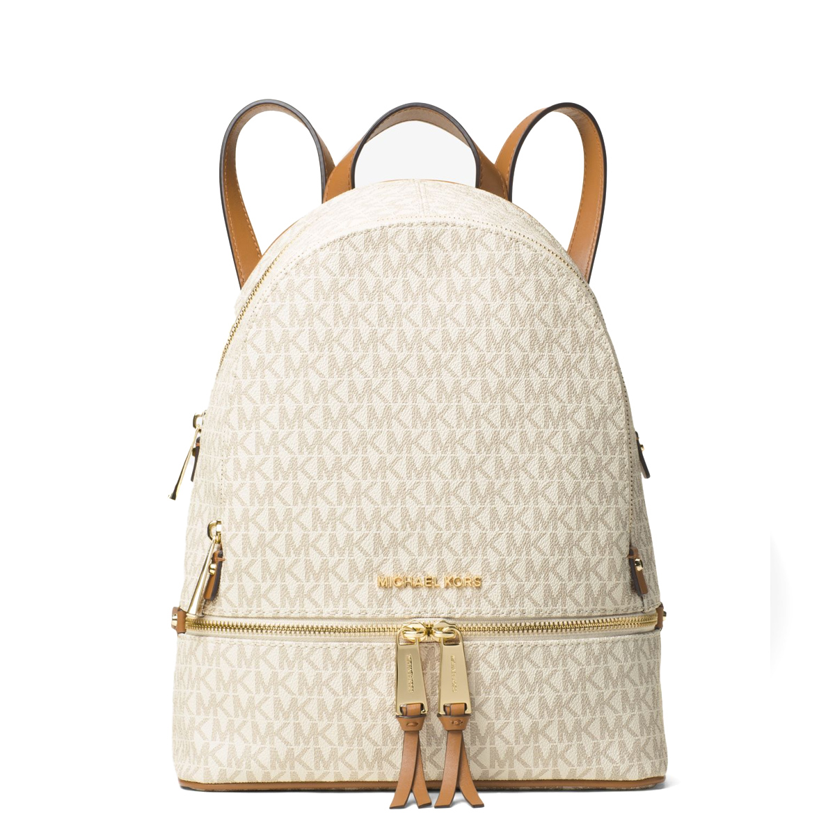 Michael Kors Zaino Rhea Medium logato Vanilla - 1