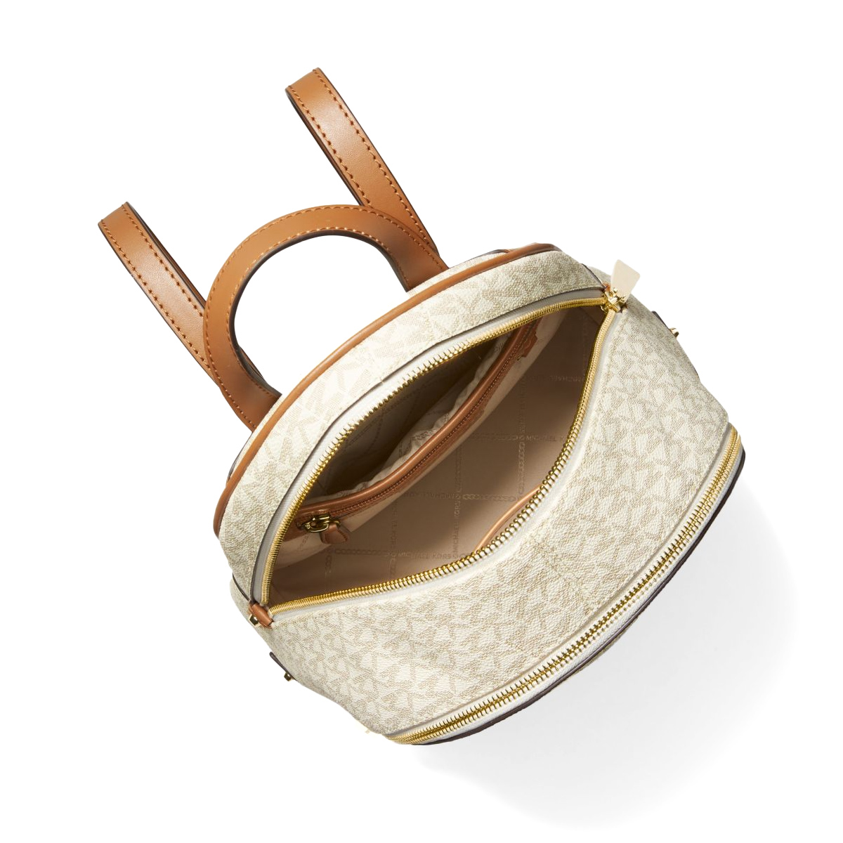 Michael Kors Zaino Rhea Medium logato Vanilla - 2