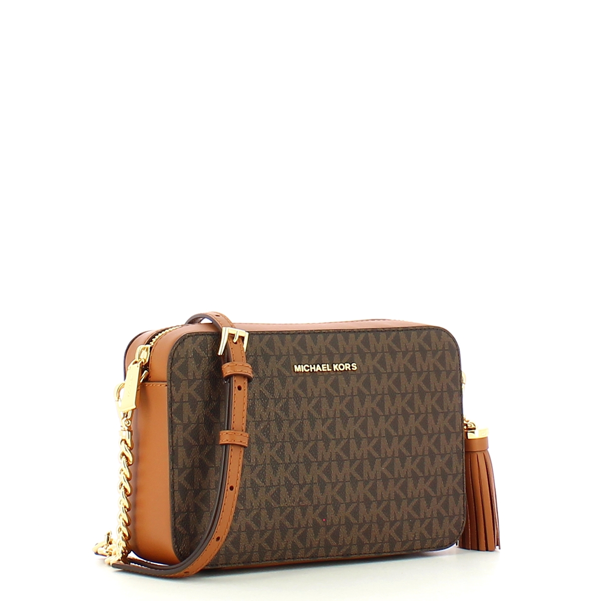 Michael Kors Borsa a tracolla Ginny logata Brown - 2 Michael Kors Borsa a tracolla Ginny logata Brown - 2