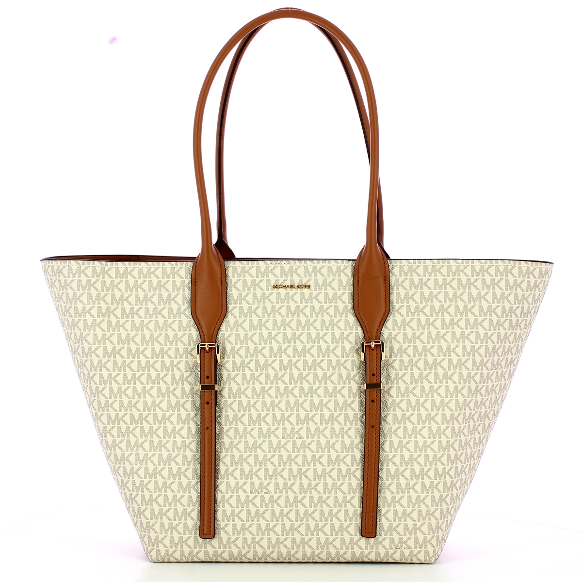 Michael Kors Borsa a spalla Moore Vanilla/Acorn - 1 Michael Kors Borsa a spalla Moore Vanilla/Acorn - 1