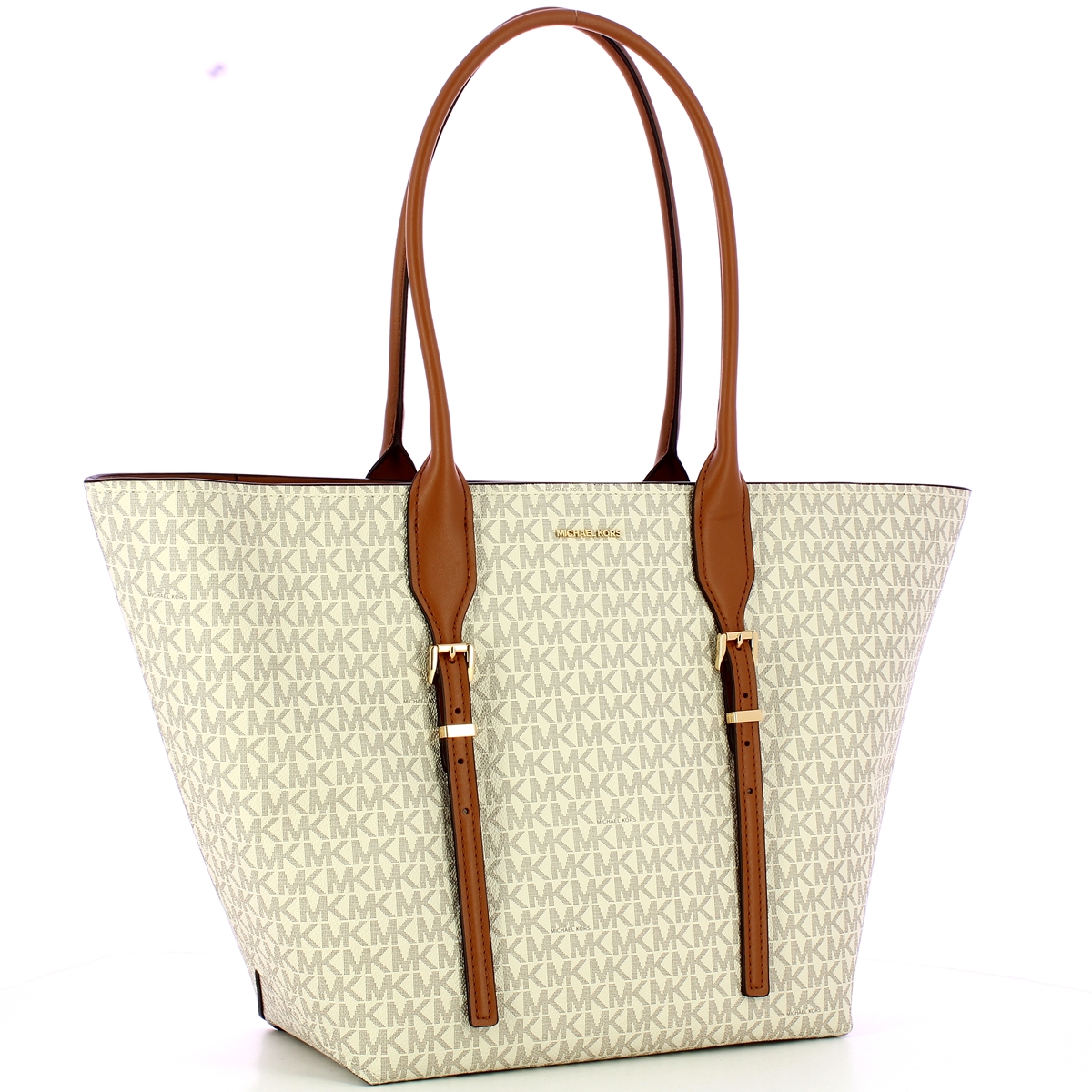 Michael Kors Borsa a spalla Moore Vanilla/Acorn - 2 Michael Kors Borsa a spalla Moore Vanilla/Acorn - 2