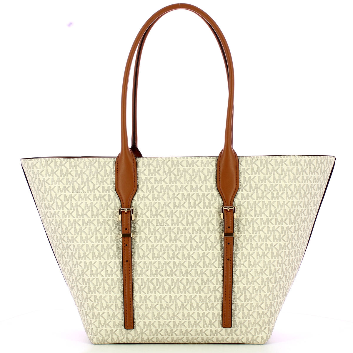 Michael Kors Borsa a spalla Moore Vanilla/Acorn - 3 Michael Kors Borsa a spalla Moore Vanilla/Acorn - 3