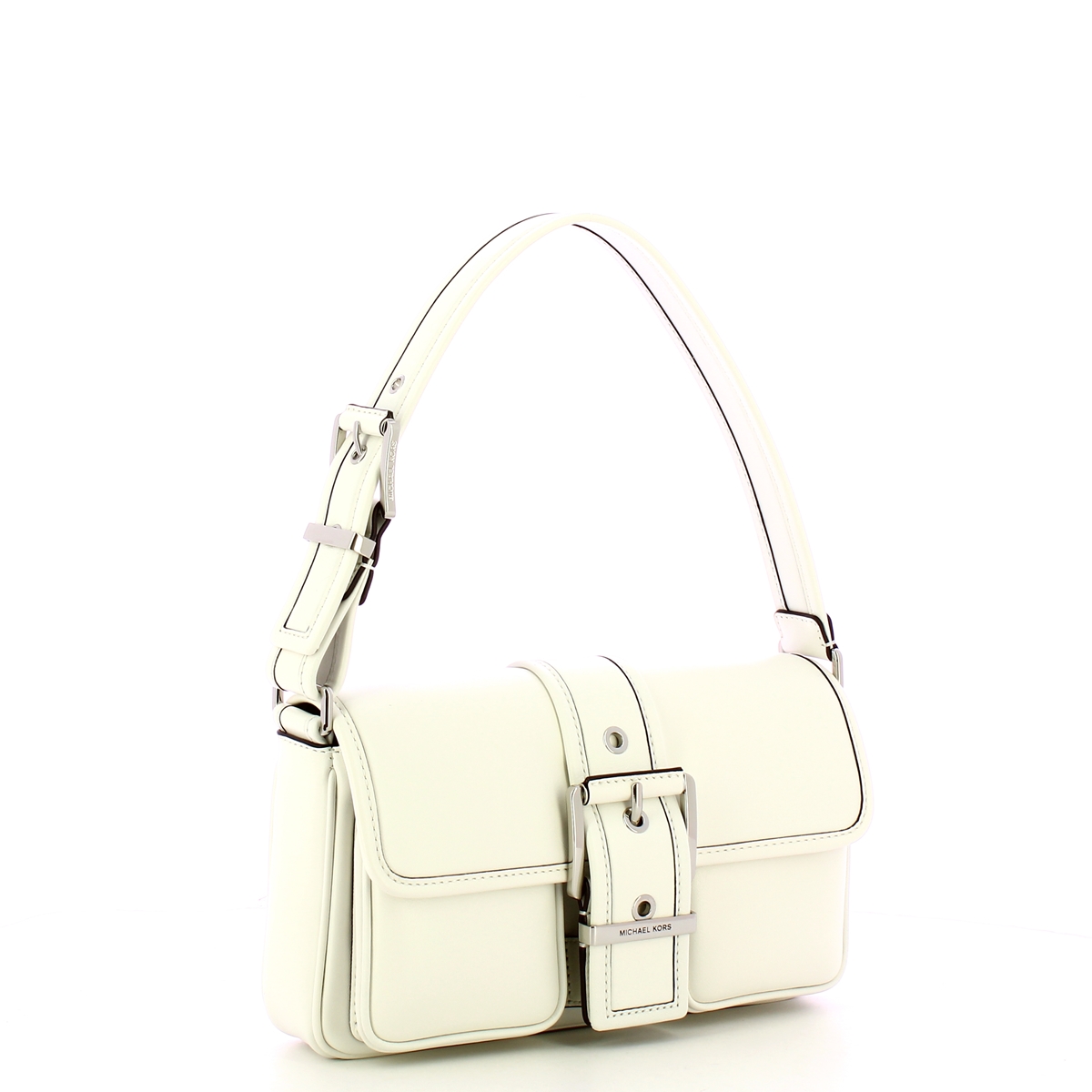 Michael Kors Borsa a spalla Colby media Optic White - 2