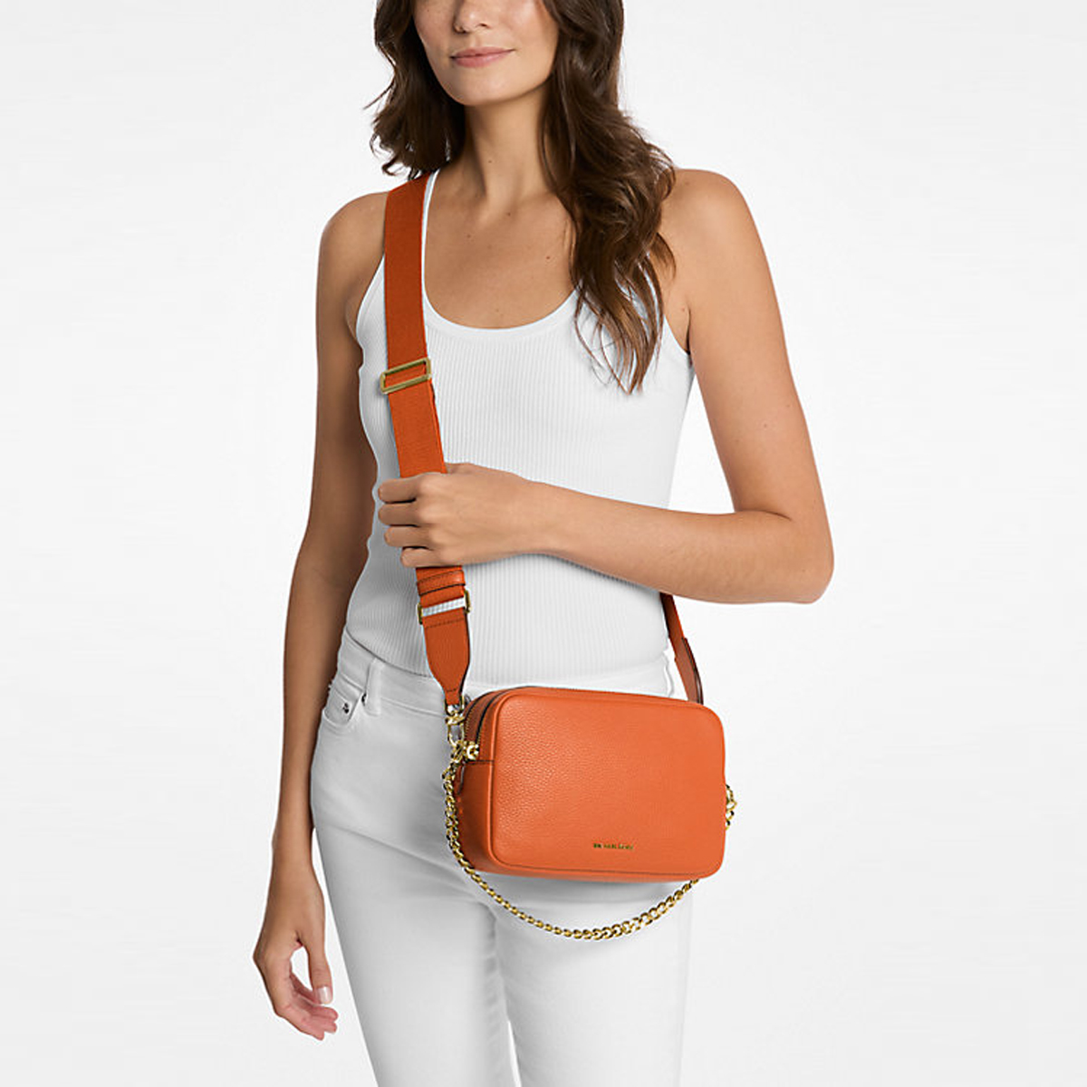 Michael Kors Camera Bag Bryant Orange Punch - 2